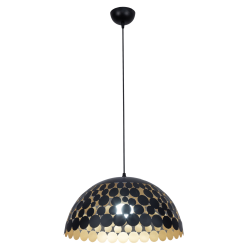 Lampa wisząca LISA BLACK 1xE27 40cm