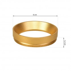 Złoty ring do lamp MICA