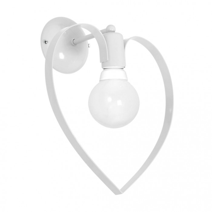 Kinkiet AMORE WHITE 1xE27 Kinkiet AMORE WHITE 1xE27