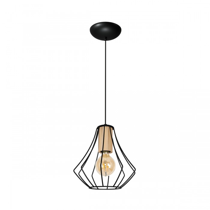 LAMPA WISZĄCA WILL BLACK 1XE27 LAMPA WISZĄCA WILL BLACK 1XE27