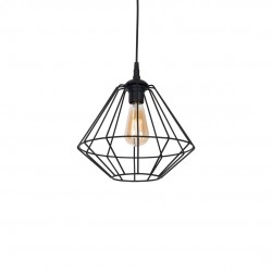 Lampa wisząca COLIN BLACK 1xE27