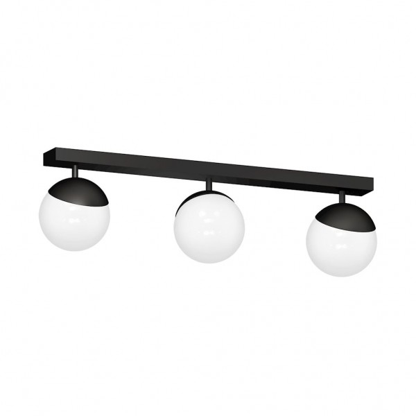 Lampa sufitowa SFERA BLACK 3xE14