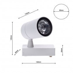 Lampa Sufitowa TRACK LIGHT 7W LED White 4000K