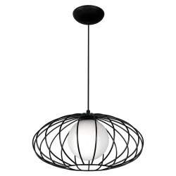 Lampa Wisząca KRONOS BLACK 1xE14