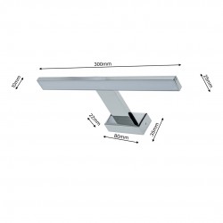 Kinkiet SHINE CHROME 7W LED