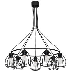 Lampa Wisząca DON BLACK 7xE27
