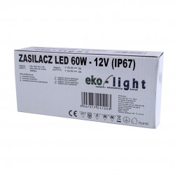 ZASILACZ LED 60W IP67