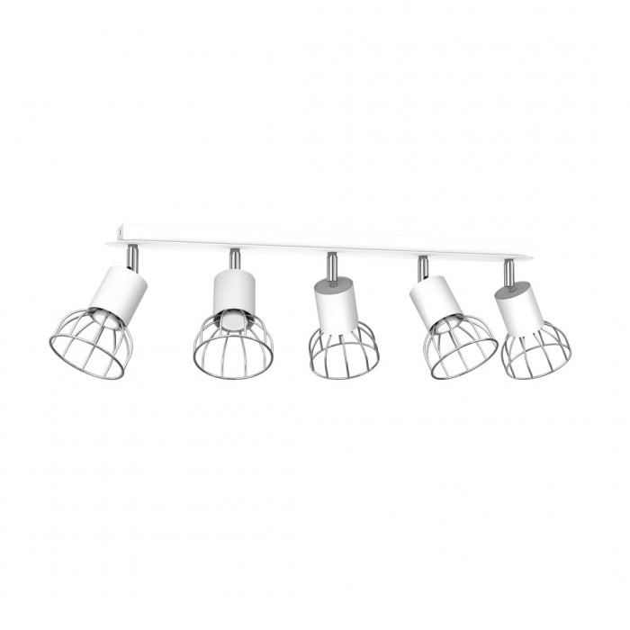 Lampa Sufitowa Dante Silver 5xGU10 Lampa Sufitowa Dante Silver 5xGU10