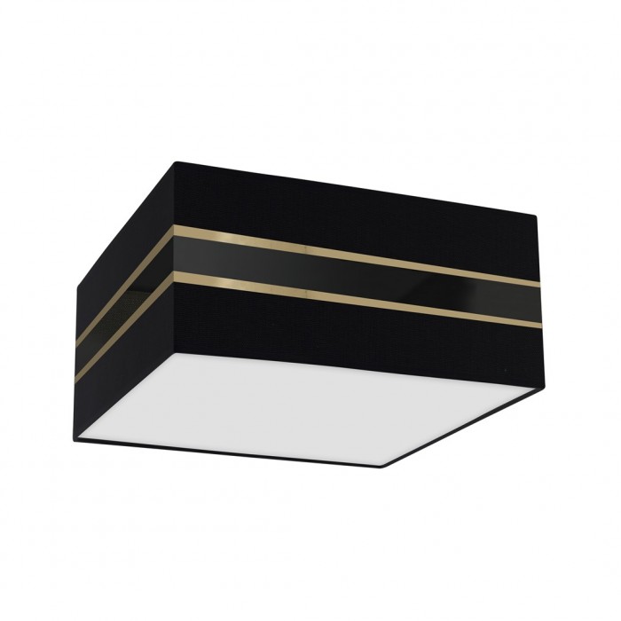 Lampa sufitowa Kwadrat ULTIMO BLACK 2xE27 40cm Lampa sufitowa Kwadrat ULTIMO BLACK 2xE27 40cm