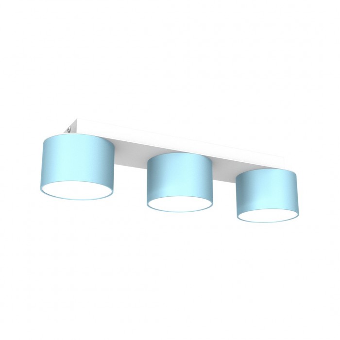 Lampa sufitowa DIXIE Blue/White 3xGX53 Lampa sufitowa DIXIE Blue/White 3xGX53
