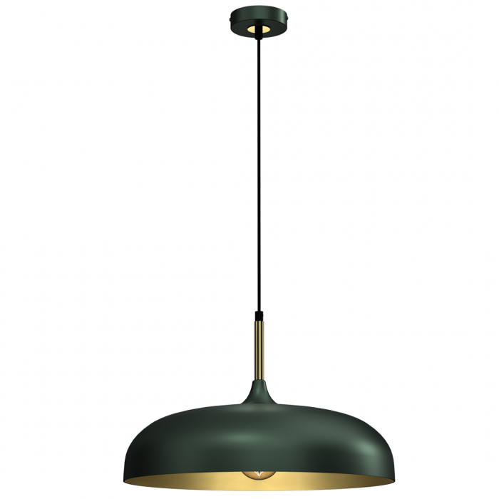 Lampa wisząca LINCOLN GREEN/GOLD 1xE27 Lampa wisząca LINCOLN GREEN/GOLD 1xE27