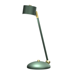 Lampka biurkowa ARENA GREEN/GOLD 1xGX53
