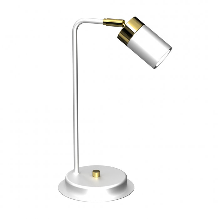 Lampka nocna JOKER WHITE/GOLD 1xGU10 Lampka nocna JOKER WHITE/GOLD 1xGU10