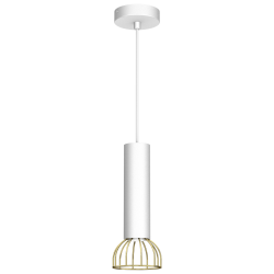 Lampa wisząca DANTE White/Gold 1xGU10