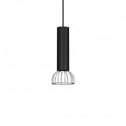 Lampa Wisząca DANTE BLACK/SILVER 1xGU10