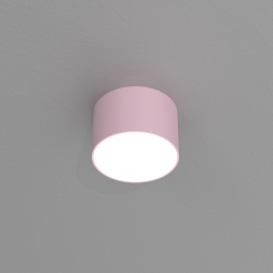 Lampa sufitowa DIXIE Pink/White  1xGX53