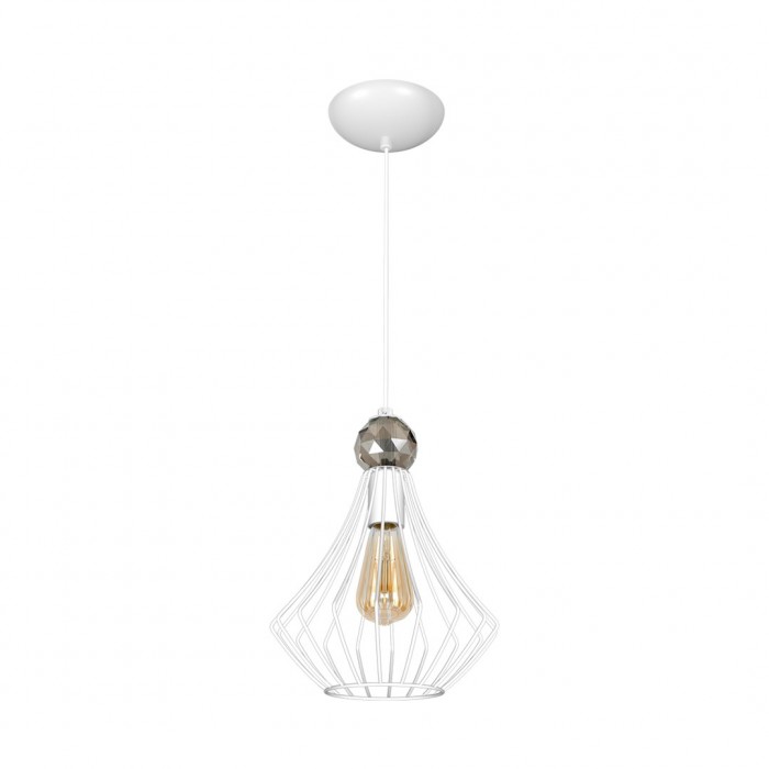 Lampa wisząca JEWEL WHITE 1xE27 Lampa wisząca JEWEL WHITE 1xE27
