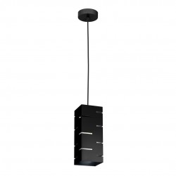 Lampa wisząca OWEN BLACK 1XE27