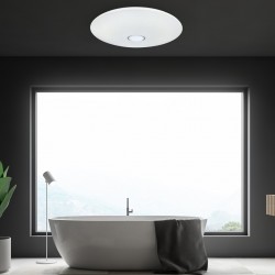 Plafon ESTRELLA 80W LED Ściemnialny+ Pilot