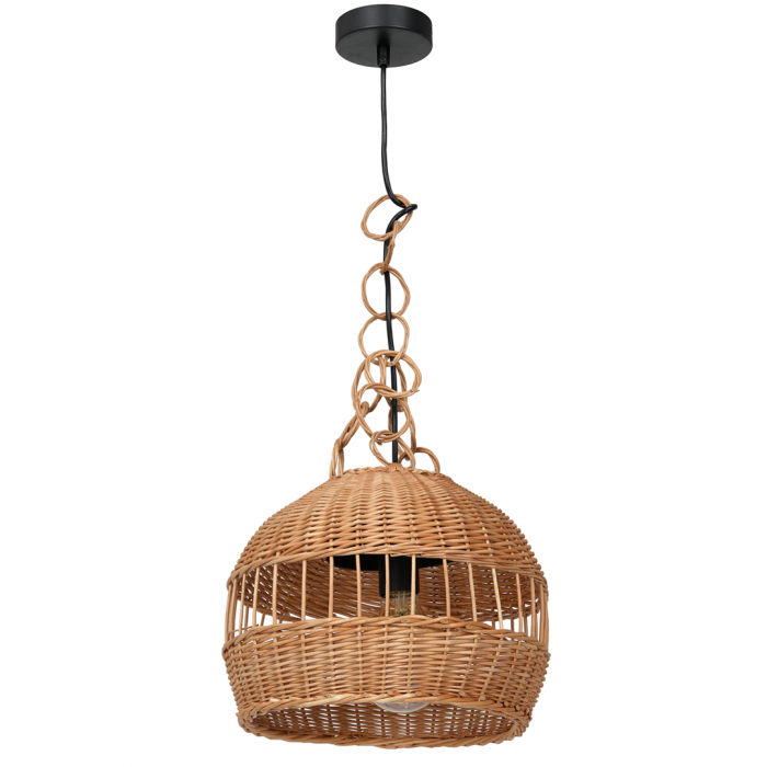 Lampa wisząca VIMINI NATURAL WOOD 1xE27 Lampa wisząca VIMINI NATURAL WOOD 1xE27