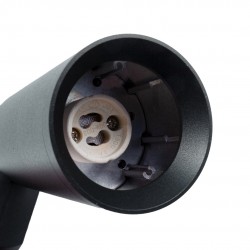 MICA BLACK ZOOM track light 1xGU10 - 3 Circuit