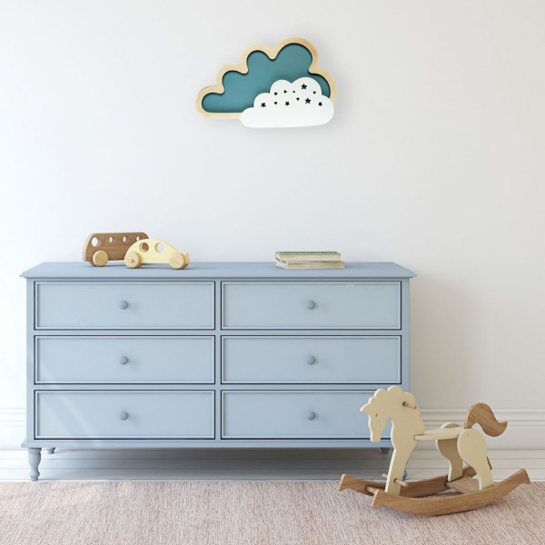 LAMPKA DZIECIĘCA CLOUD 8W LED