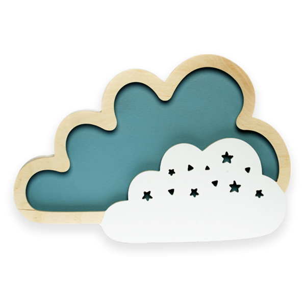 LAMPKA DZIECIĘCA CLOUD 8W LED