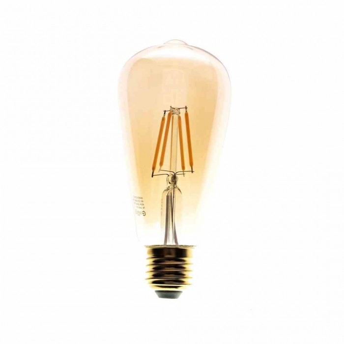 Żarówka Filamentowa LED 6W G80 E27 2700K Amber
