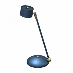 Lampka biurkowa ARENA BLUE/GOLD 1xGX53