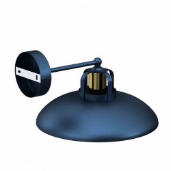 Kinkiet FELIX NAVY BLUE/GOLD 1xE27