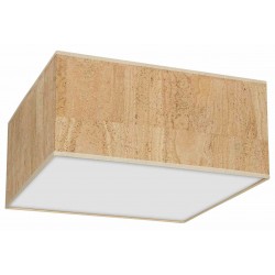 Lampa sufitowa CORK White/Cork 2xE27