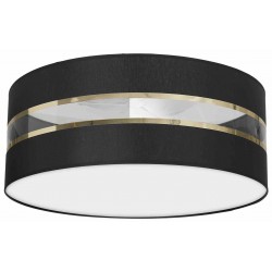 Lampa Sufitowa ULTIMO BLACK 3xE27 Ø50cm
