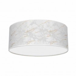 Lampa sufitowa SENSO White/Gold 2xE27 Ø40cm