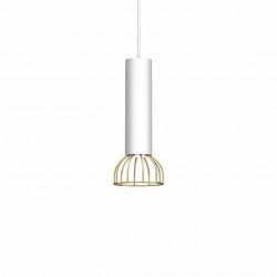 Lampa wisząca DANTE White/Gold 1x mini GU10