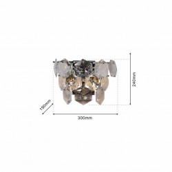 Kinkiet DIANA CHROME 2xE14