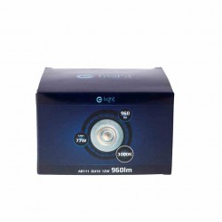 ŻARÓWKA AR111 - 10W GU10 3000K/ Czarna