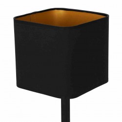 Lampka stołowa NAPOLI BLACK/GOLD 1xE27