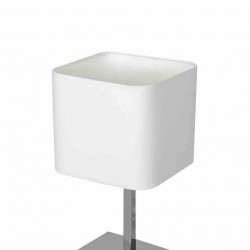 Lampka stołowa NAPOLI WHITE/CHROME 1xE27