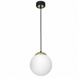 Lampa wisząca SPARTA BLACK / GOLD 1xE27