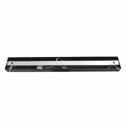 Lampa wisząca OZZY BLACK / WOOD 4xE27 60W