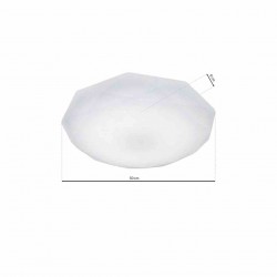 Plafon HEX 24W LED Ø500 mm