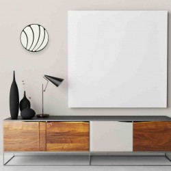 Plafon SHELL BLACK 40W LED Ø480 mm