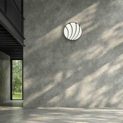 Plafon SHELL BLACK 40W LED Ø480 mm