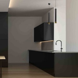 Lampa wisząca DANI BLACK/GOLD 1xGU10