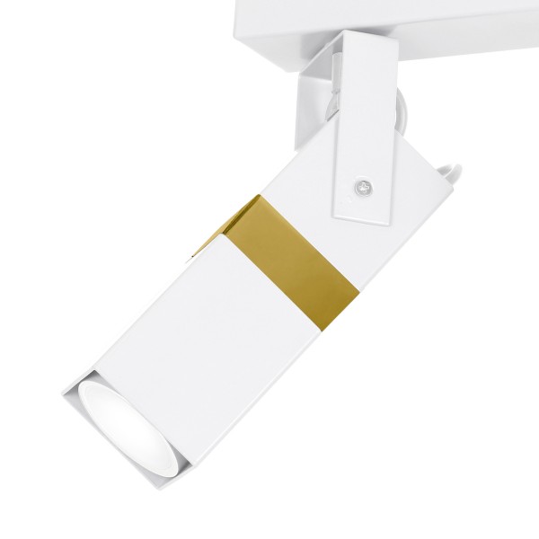 Lampa sufitowa VIDAR WHITE/GOLD 3xGU10