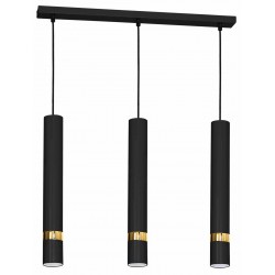 Lampa wisząca JOKER BLACK/GOLD 3xGU10