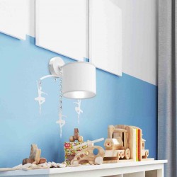 Kinkiet BALETNICA WHITE 1xE27
