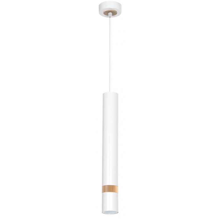 Lampa wisząca JOKER WHITE/WOOD 1xGU10 Lampa wisząca JOKER WHITE/WOOD 1xGU10