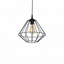 Lampa wisząca COLIN BLACK 1xE27