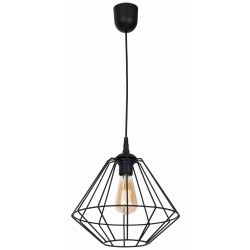 Lampa wisząca COLIN BLACK 1xE27